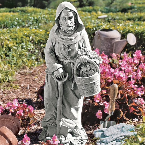 Design Toscano Statue Fiacrius, Schutzpatron der Gärtner & Bewertungen